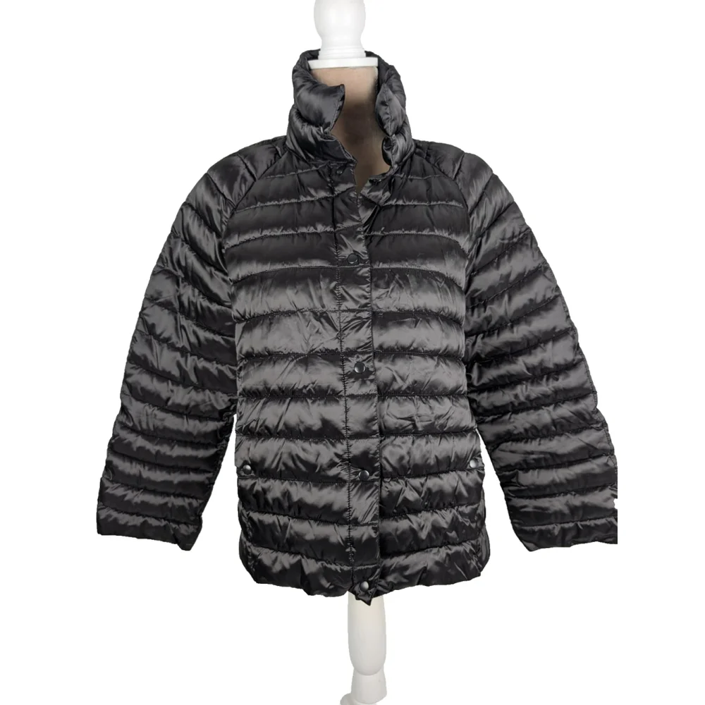 Pomander Place Tuckernuck Black Puffer Jacket Coat Size XS Outdoor Gorpcore